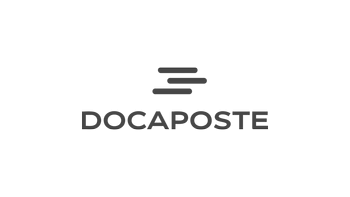 Logo Docaposte N&B_350