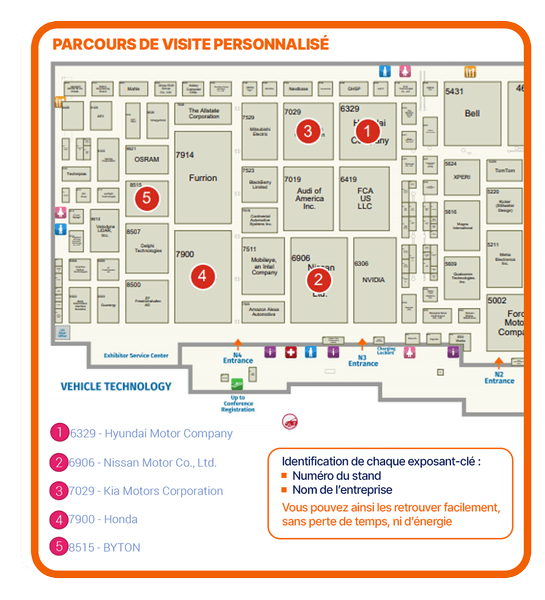 Floorplan CES Visiteur