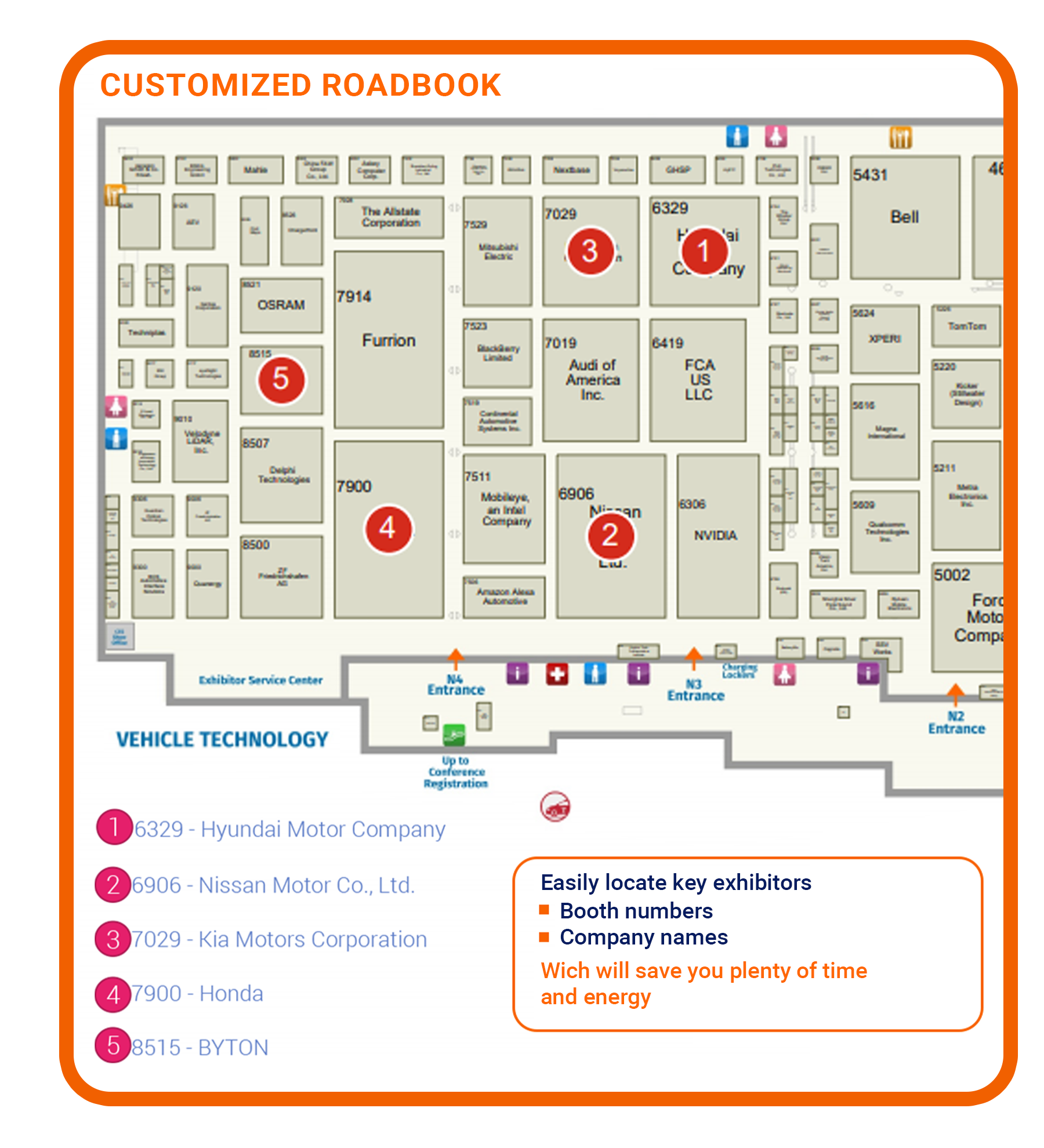 Floorplan CES Visiteur